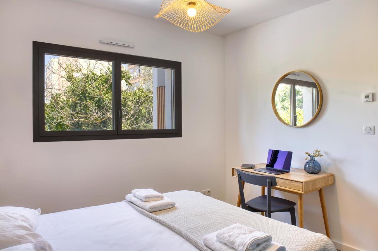 קרנון-פלאז' South-Of-France T2 Neuf Haut De Gamme, Climatise, Parking Gratuit, 2Eme Ligne Balcon מראה חיצוני תמונה